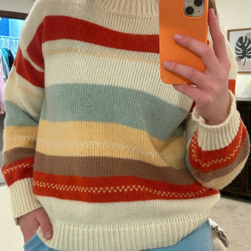 Striped Multicolor Women's Sweater